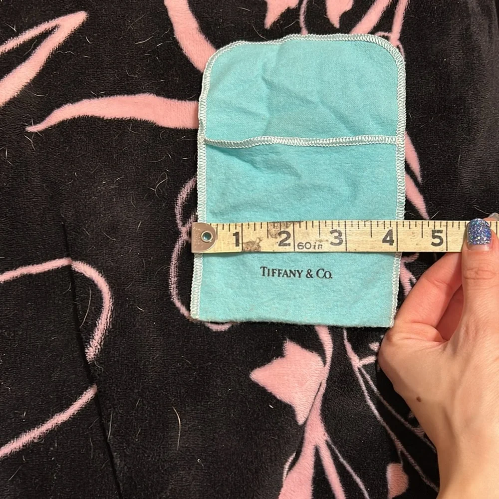 Tiffany and Co mini pouch (EUC) - Picture 5 of 11